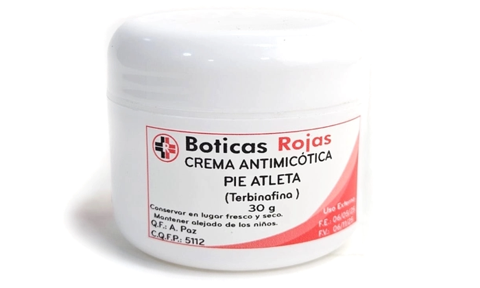Crema antimicótica pie de atleta