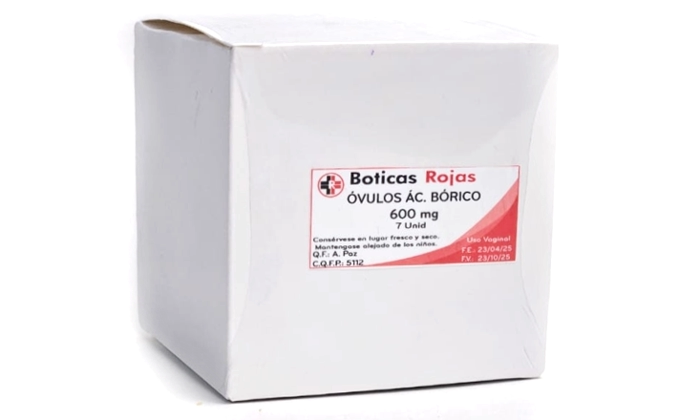 Óvulos de ácido bórico